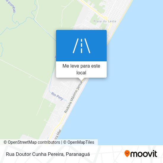 Rua Doutor Cunha Pereira mapa