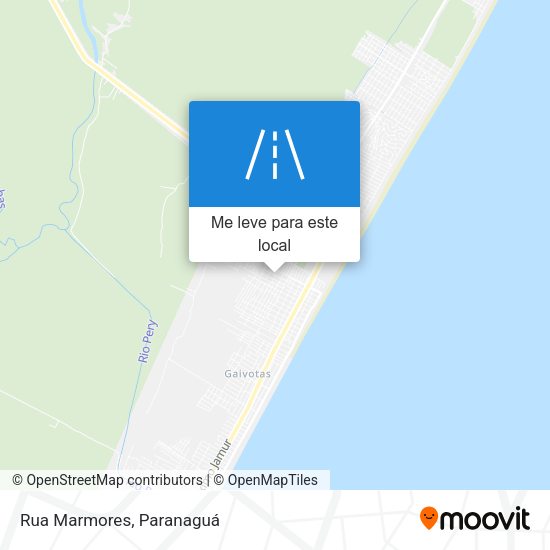 Rua Marmores mapa