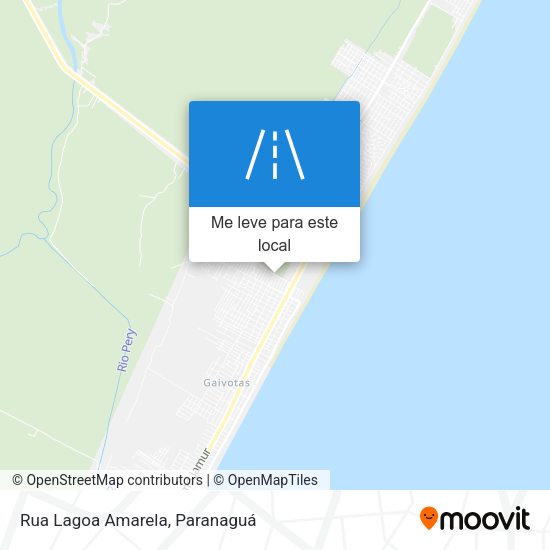 Rua Lagoa Amarela mapa