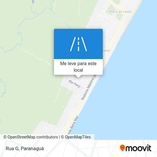 Rua G mapa