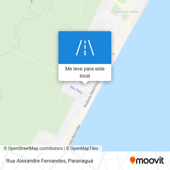 Rua Alexandre Fernandes mapa