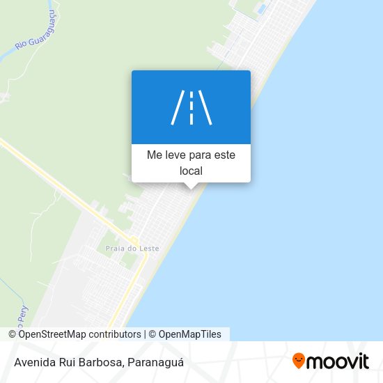 Avenida Rui Barbosa mapa