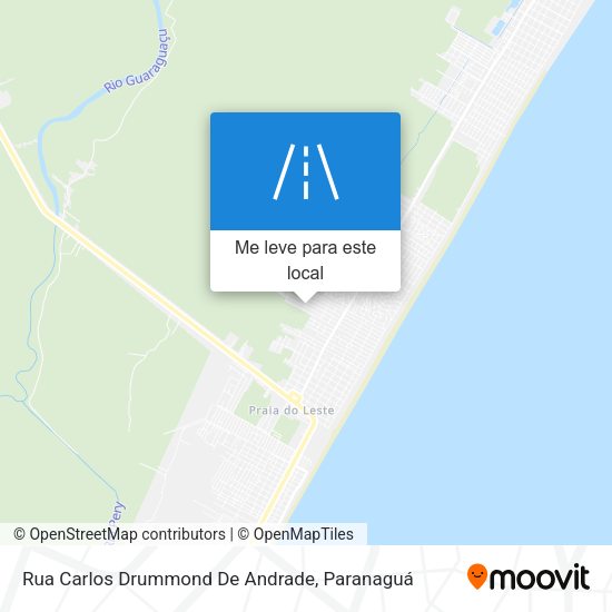 Rua Carlos Drummond De Andrade mapa