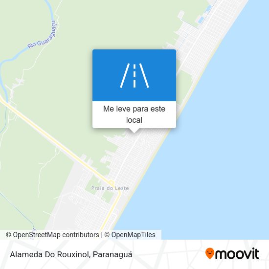 Alameda Do Rouxinol mapa