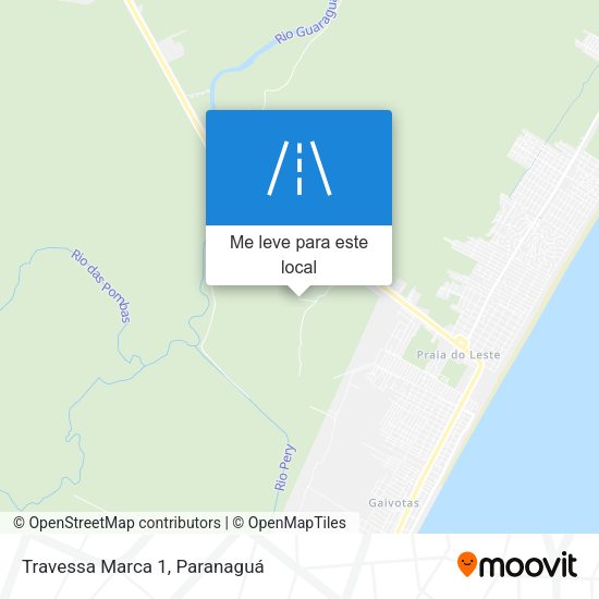 Travessa Marca 1 mapa