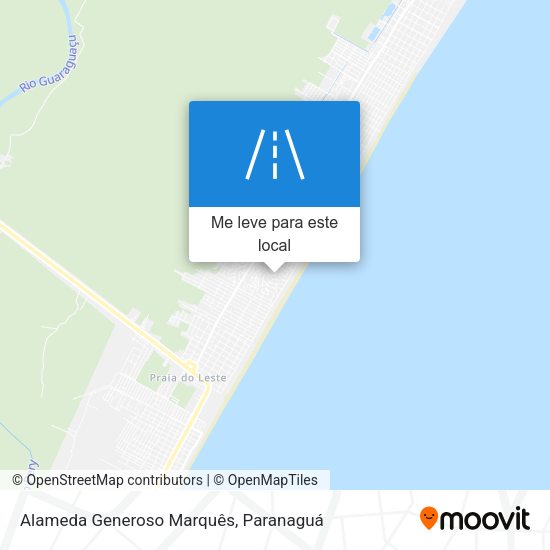 Alameda Generoso Marquês mapa