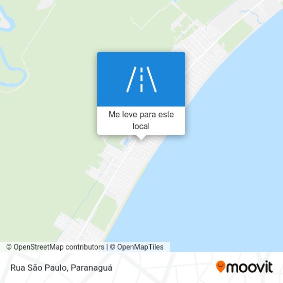 Rua São Paulo mapa