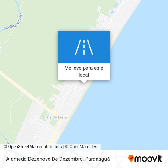 Alameda Dezenove De Dezembro mapa
