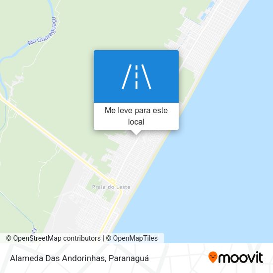 Alameda Das Andorinhas mapa