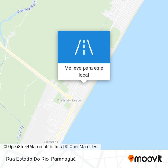 Rua Estado Do Rio mapa