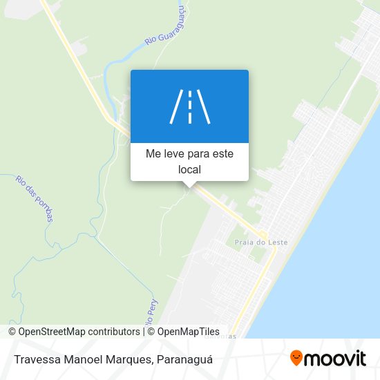 Travessa Manoel Marques mapa