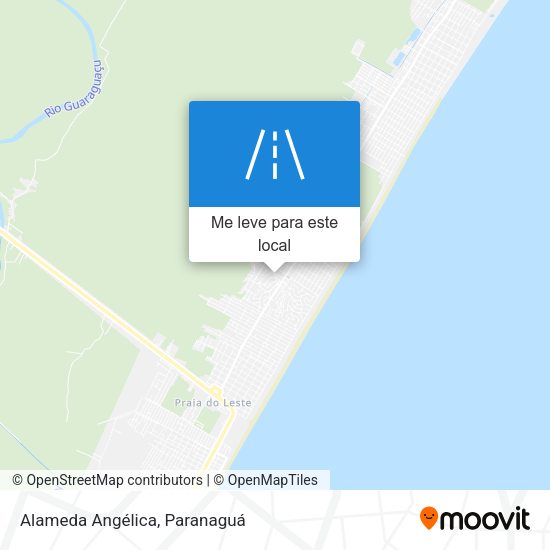 Alameda Angélica mapa