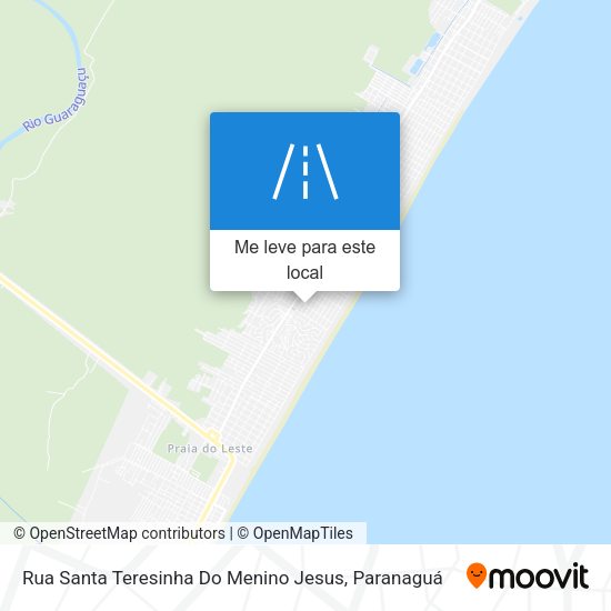 Rua Santa Teresinha Do Menino Jesus mapa