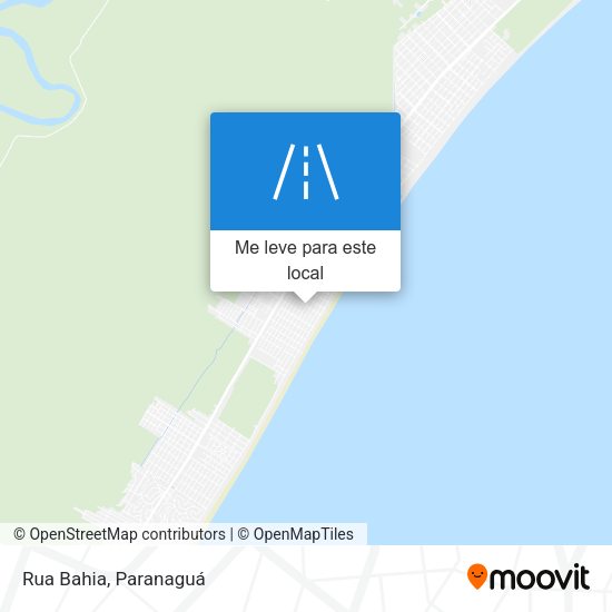 Rua Bahia mapa