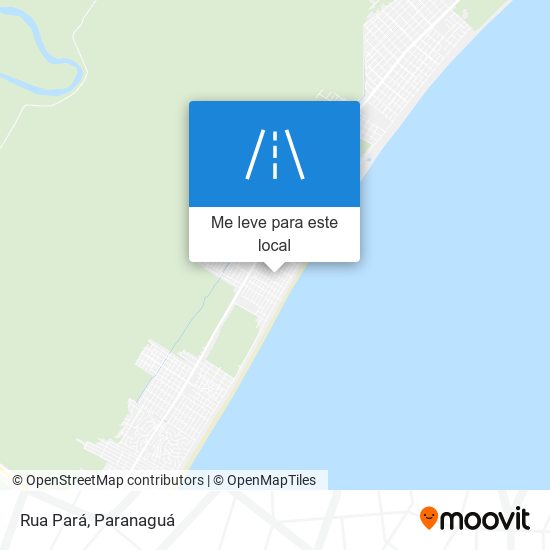 Rua Pará mapa