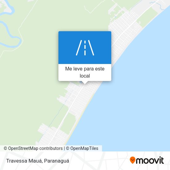 Travessa Mauá mapa