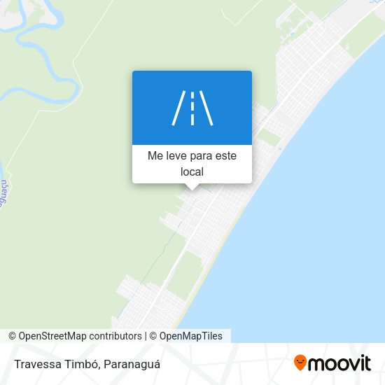 Travessa Timbó mapa