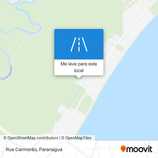 Rua Carmorão mapa