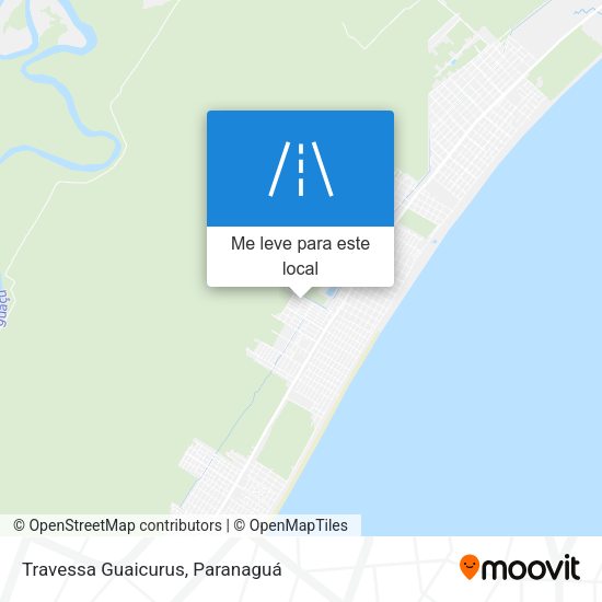 Travessa Guaicurus mapa