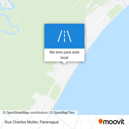 Rua Charles Muller mapa