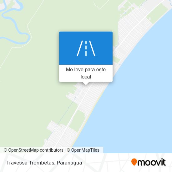 Travessa Trombetas mapa