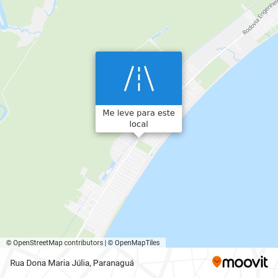 Rua Dona Maria Júlia mapa