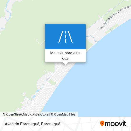 Avenida Paranaguá mapa