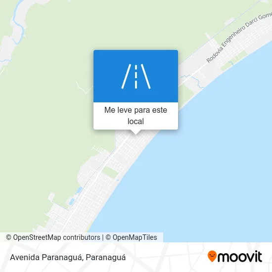 Avenida Paranaguá mapa