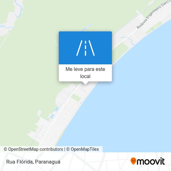 Rua Flórida mapa
