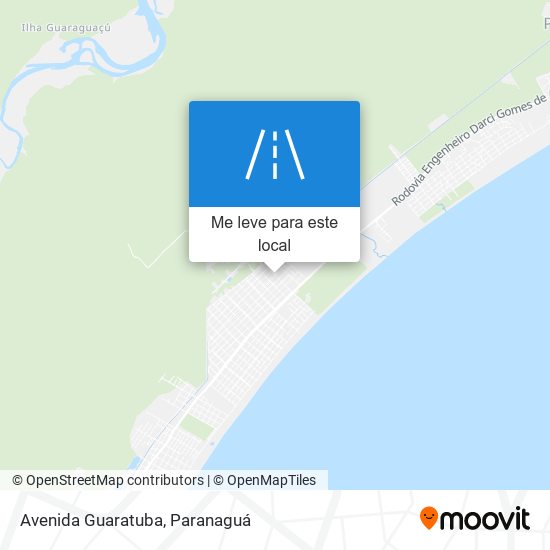 Avenida Guaratuba mapa