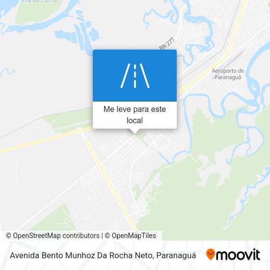 Avenida Bento Munhoz Da Rocha Neto mapa