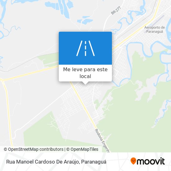 Rua Manoel Cardoso De Araújo mapa