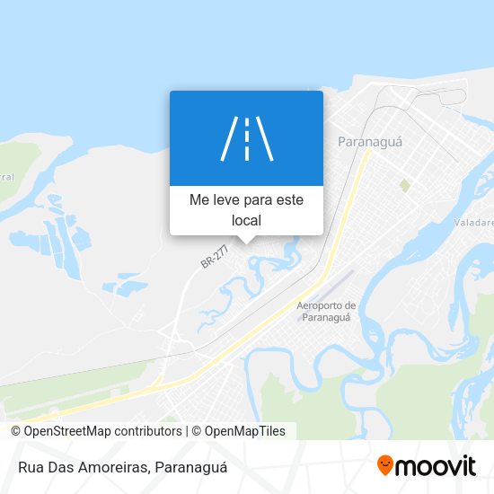 Rua Das Amoreiras mapa