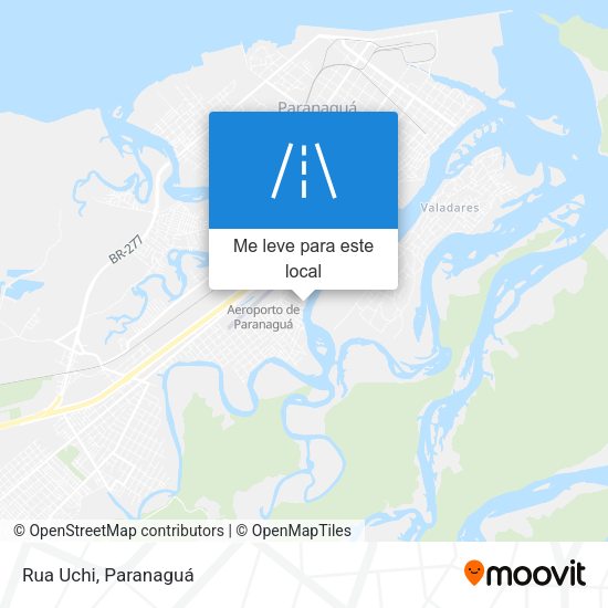 Rua Uchi mapa
