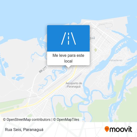 Rua Seis mapa