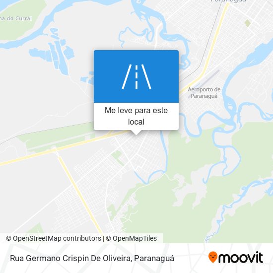 Rua Germano Crispin De Oliveira mapa