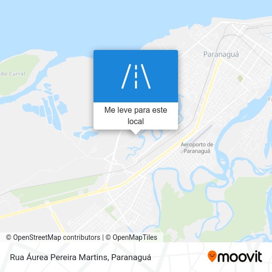 Rua Áurea Pereira Martins mapa