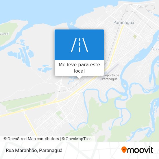 Rua Maranhão mapa