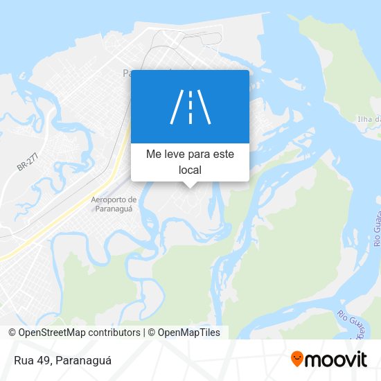 Rua 49 mapa