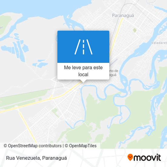 Rua Venezuela mapa