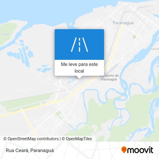 Rua Ceará mapa