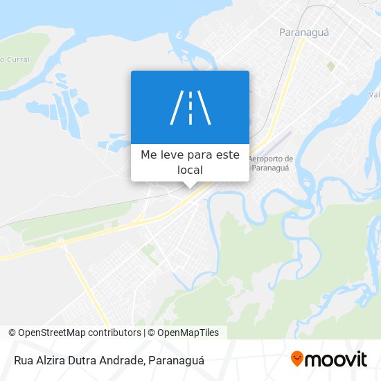 Rua Alzira Dutra Andrade mapa