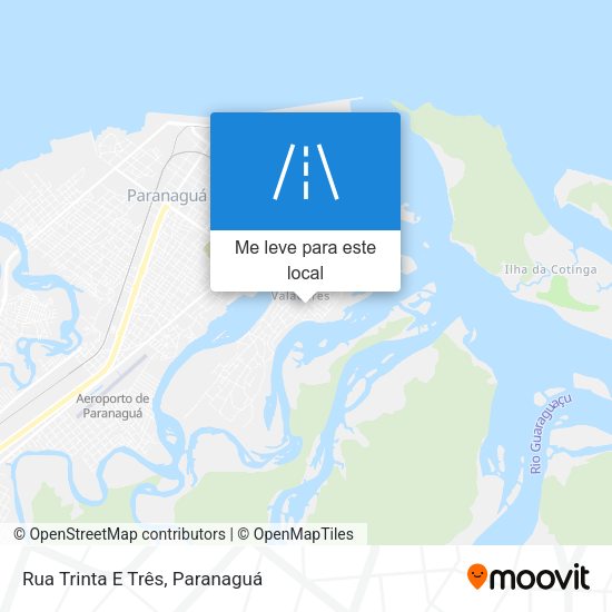 Rua Trinta E Três mapa