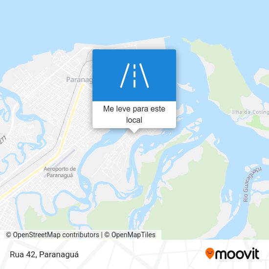 Rua 42 mapa