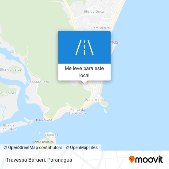 Travessa Barueri mapa
