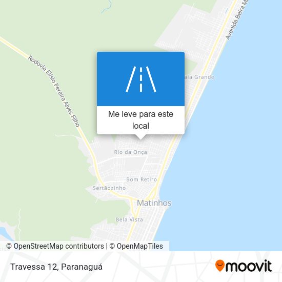 Travessa 12 mapa