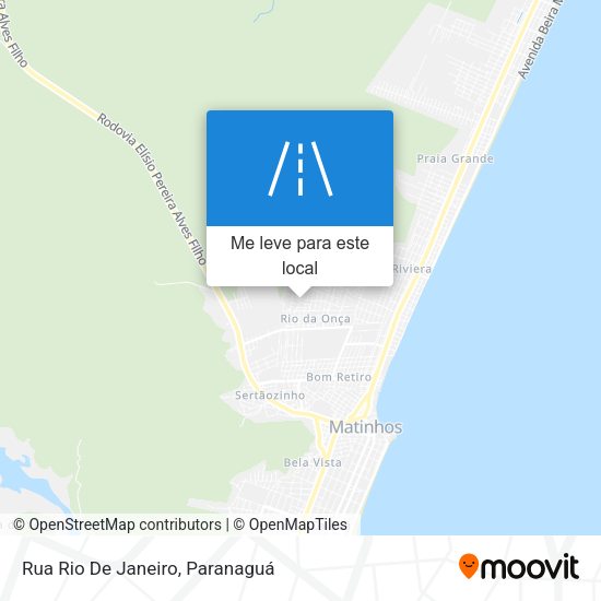 Rua Rio De Janeiro mapa