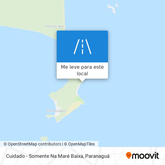 Cuidado - Somente Na Maré Baixa mapa