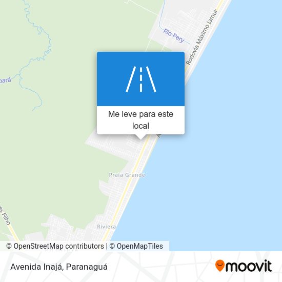 Avenida Inajá mapa