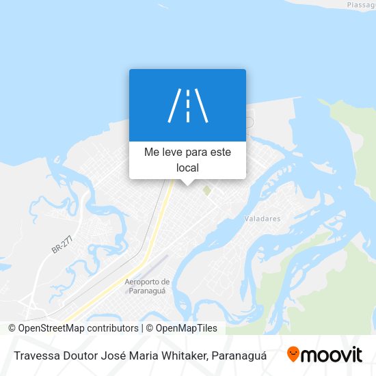 Travessa Doutor José Maria Whitaker mapa
